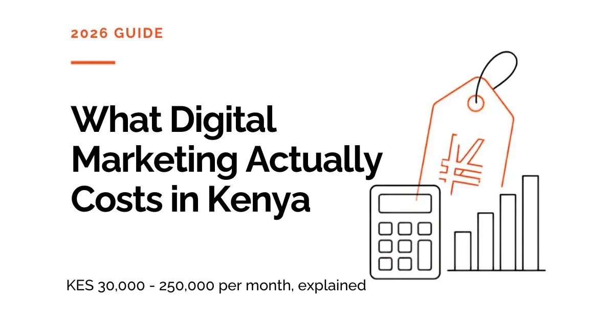 Guide to digital marketing costs in Kenya for small businesses, 2026